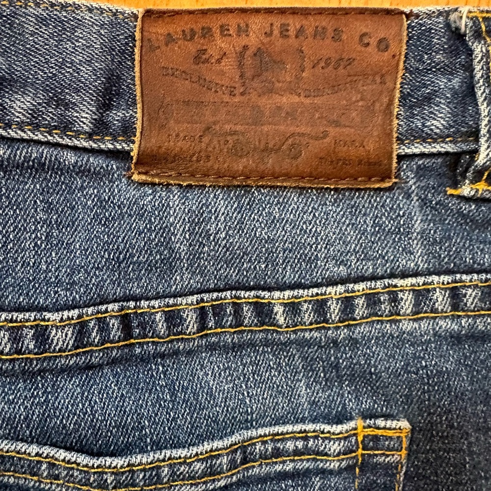 Ralph Lauren womens Blue Jean Shorts - Picture 6 of 7